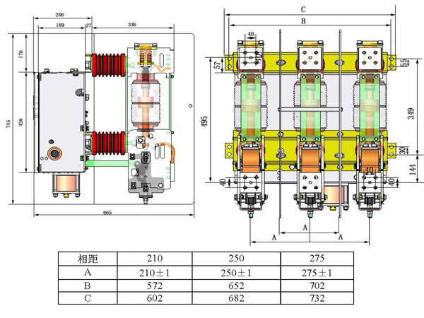 VH3(G)無(wú)重燃真空斷路器